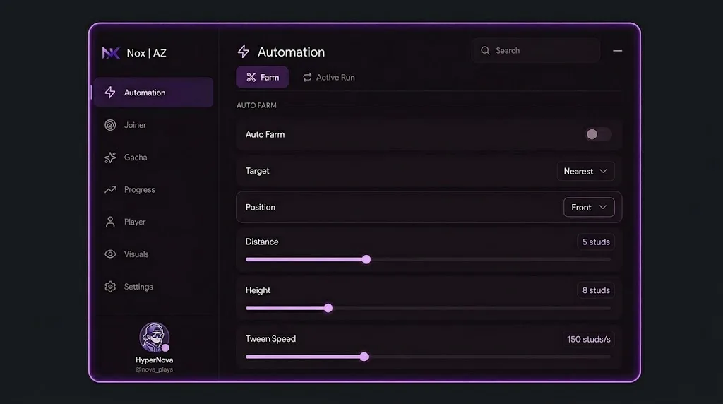 Nox Hub | Auto Steal, Auto Farm,  Auto Hatch & Auto Sell