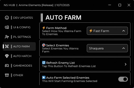 [RELEASE⚡] Anime Elements – FAST FARM + AUTO RAID + INFINITE TOKENS ...