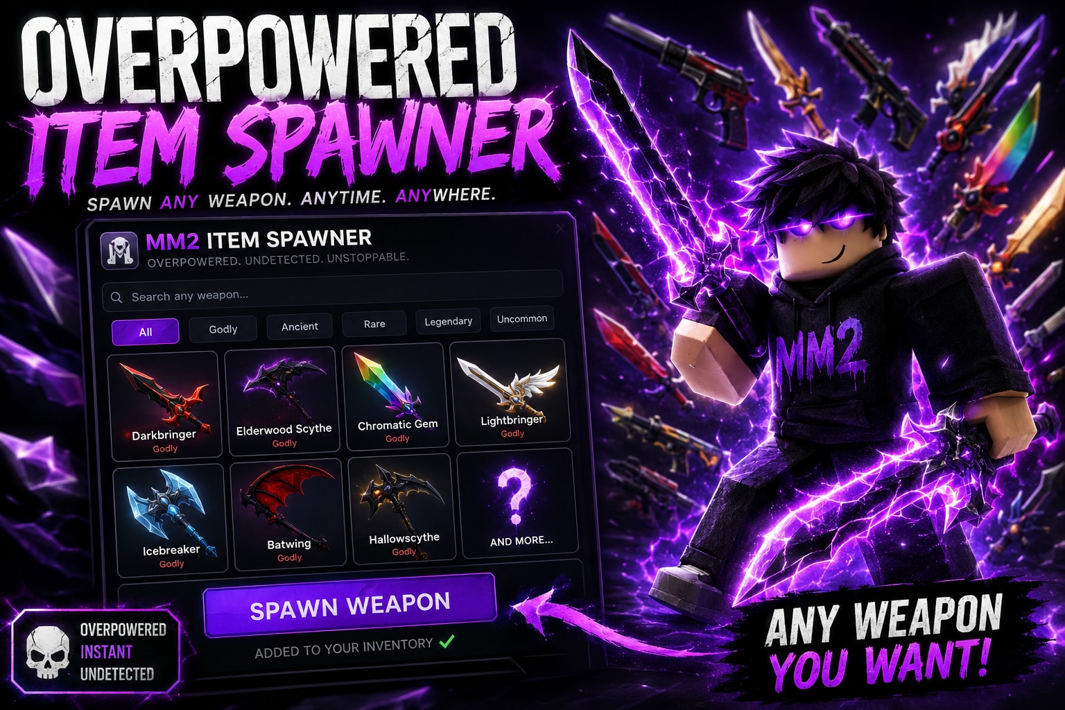💵 MM2 Spawner | Keyless 🔫